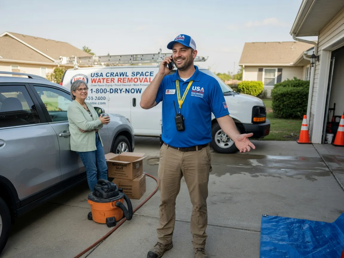 Crawl Space Water Removal Mitchell, SD FAQs